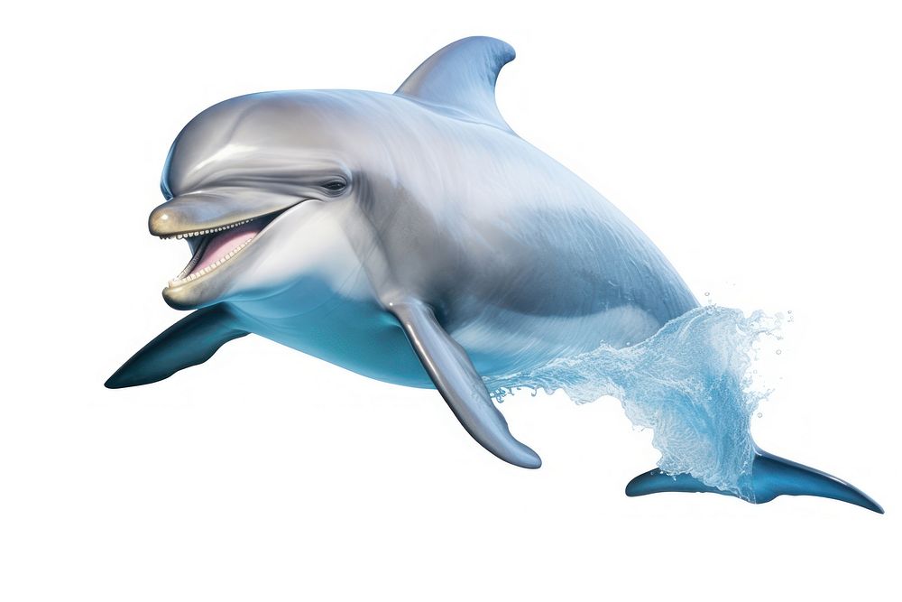 Dolphin dolphin animal mammal. AI generated Image by rawpixel.