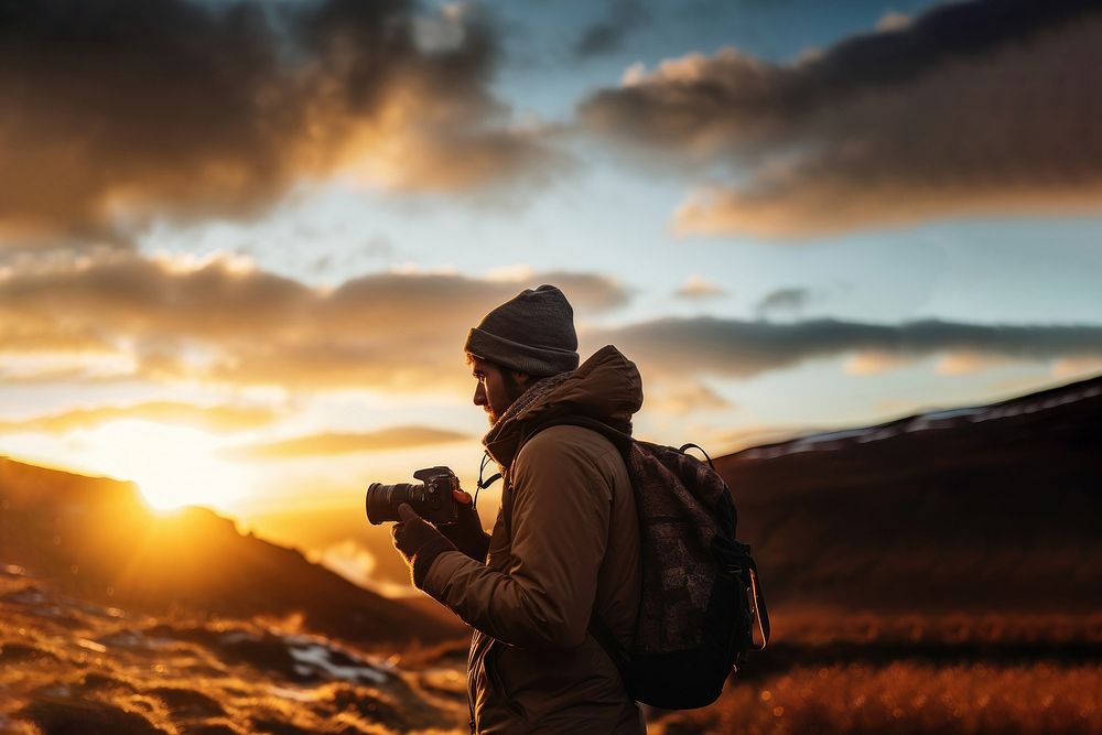 front-left view Photo man holding | Free Photo - rawpixel