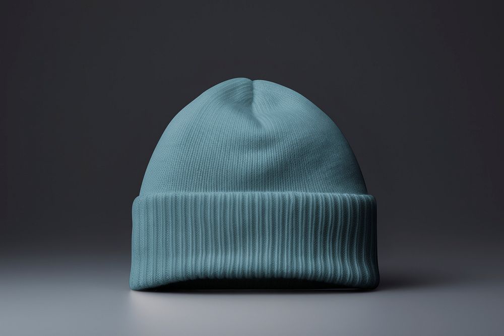 Street beanie mockup, fashion design psd