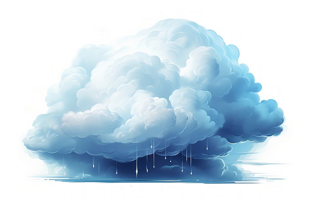 Cloud nature storm rain. AI generated Image by rawpixel.