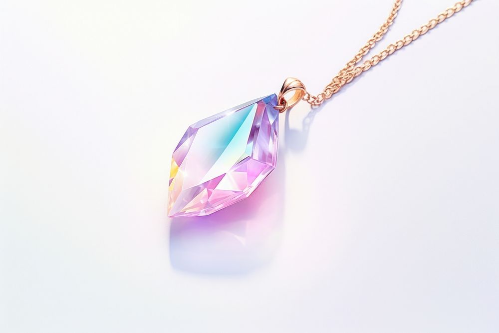 Necklace gemstone jewelry pendant locket. AI generated Image by rawpixel.
