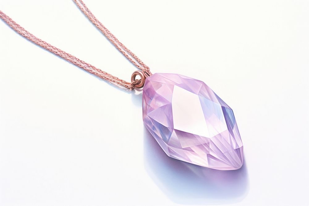 Necklace gemstone jewelry pendant diamond. AI generated Image by rawpixel.