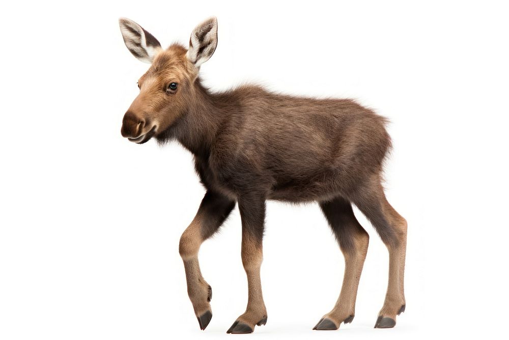 Moose livestock wildlife animal. AI generated Image by rawpixel.