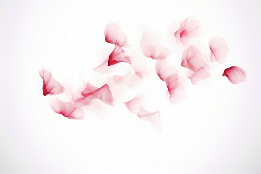 Sakura leaves falling backgrounds petal microbiology. AI generated Image by rawpixel.