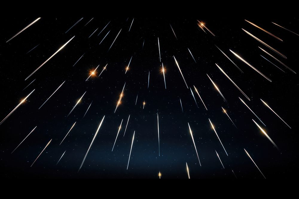 Shooting stars night backgrounds astronomy. AI generated Image by rawpixel.