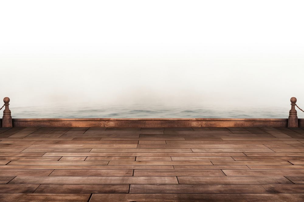 Wooden ship deck architecture flooring hardwood. AI generated Image by rawpixel.