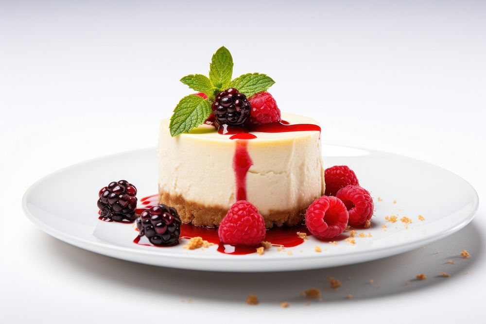 Cheese Cake cake cheesecake dessert. AI generated Image by rawpixel.
