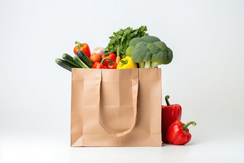 Vegetable bag plant food. AI | Free Photo - rawpixel