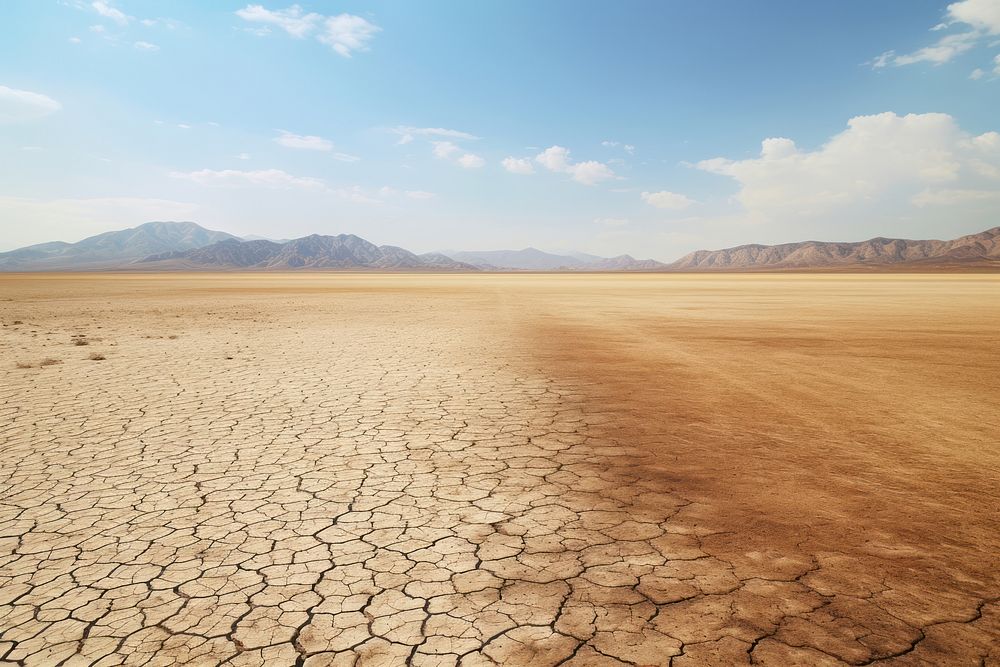 Clark Dry Lake outdoors desert nature. 