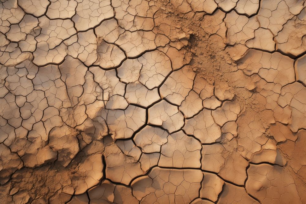 Racked earth desert floor soil mud backgrounds. AI generated Image by rawpixel.
