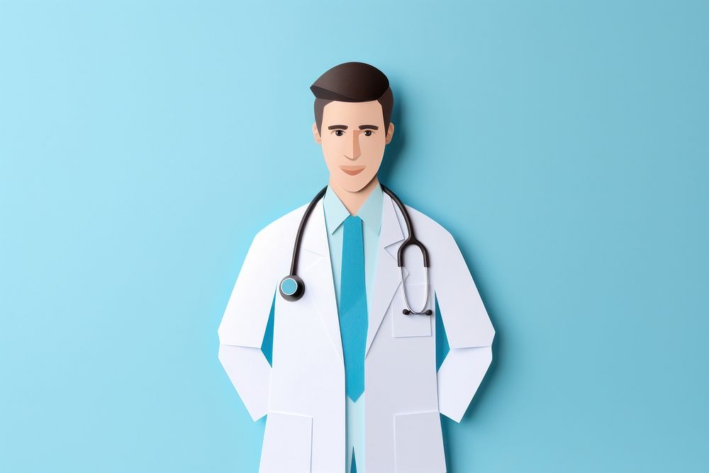 Male doctor stethoscope accessories physician. AI generated Image by rawpixel.
