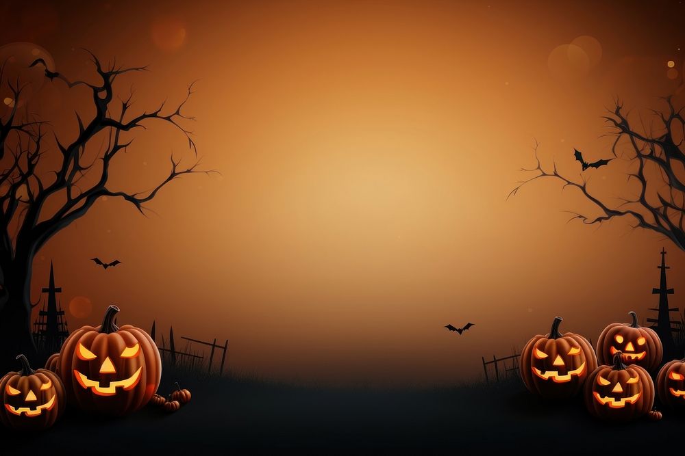 Happy Halloween halloween anthropomorphic jack-o'-lantern