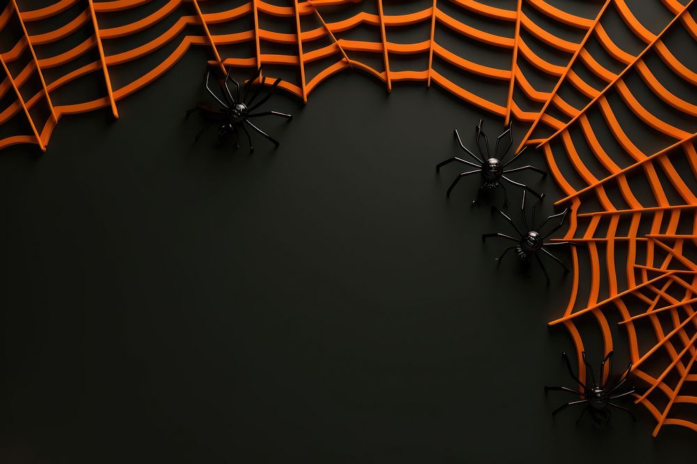 Spider web backgrounds arachnid invertebrate. AI generated Image by rawpixel.