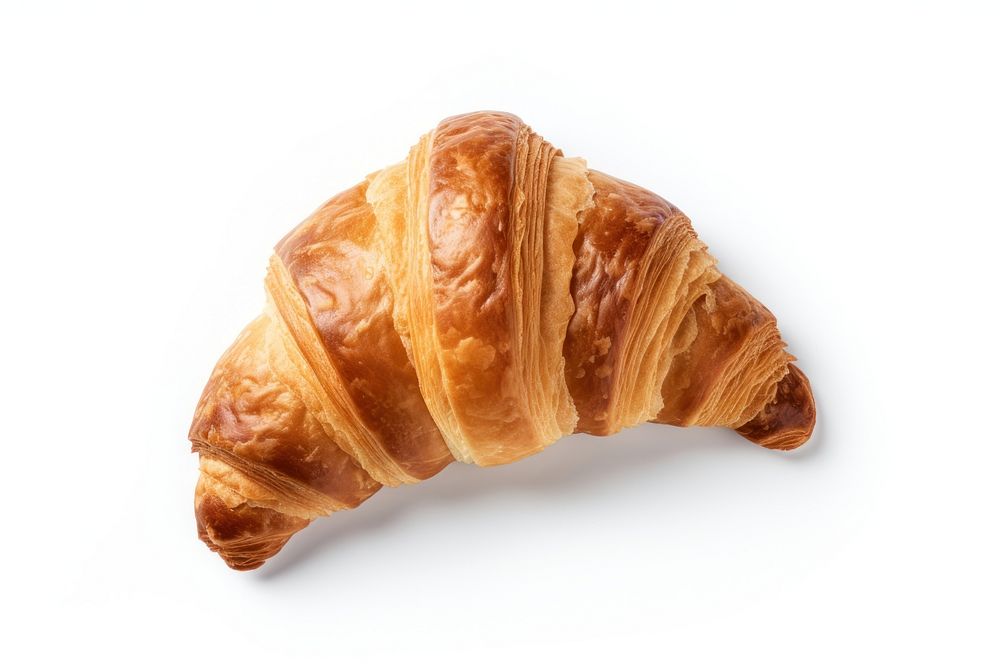 Croissant bread food. AI generated Image by rawpixel.