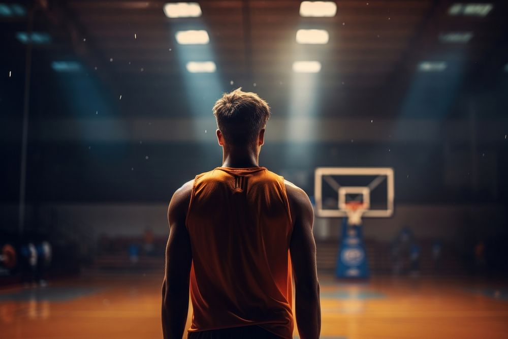 Student basketball athlete sports. AI generated Image by rawpixel.