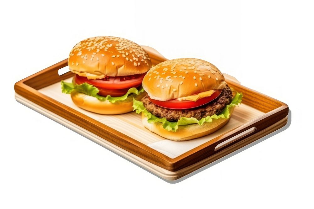 Burger lunch food meal. 