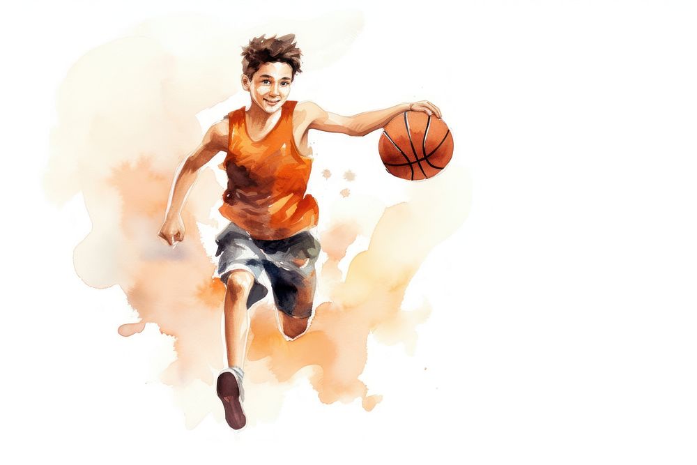 Student basketball athlete sports. AI generated Image by rawpixel.