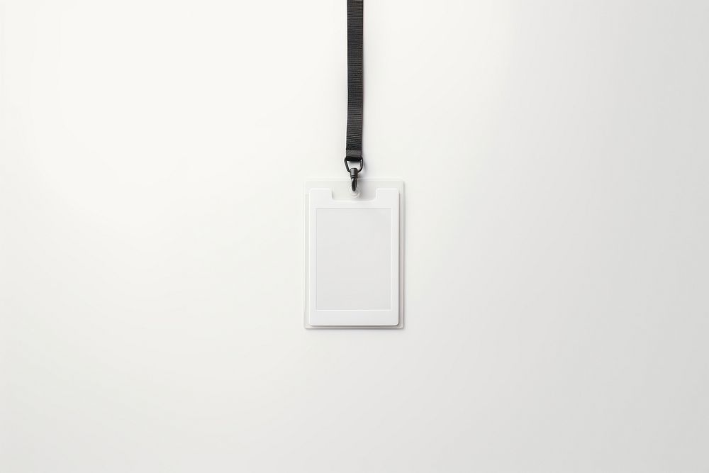 Card badge white accessories. AI generated Image by rawpixel.