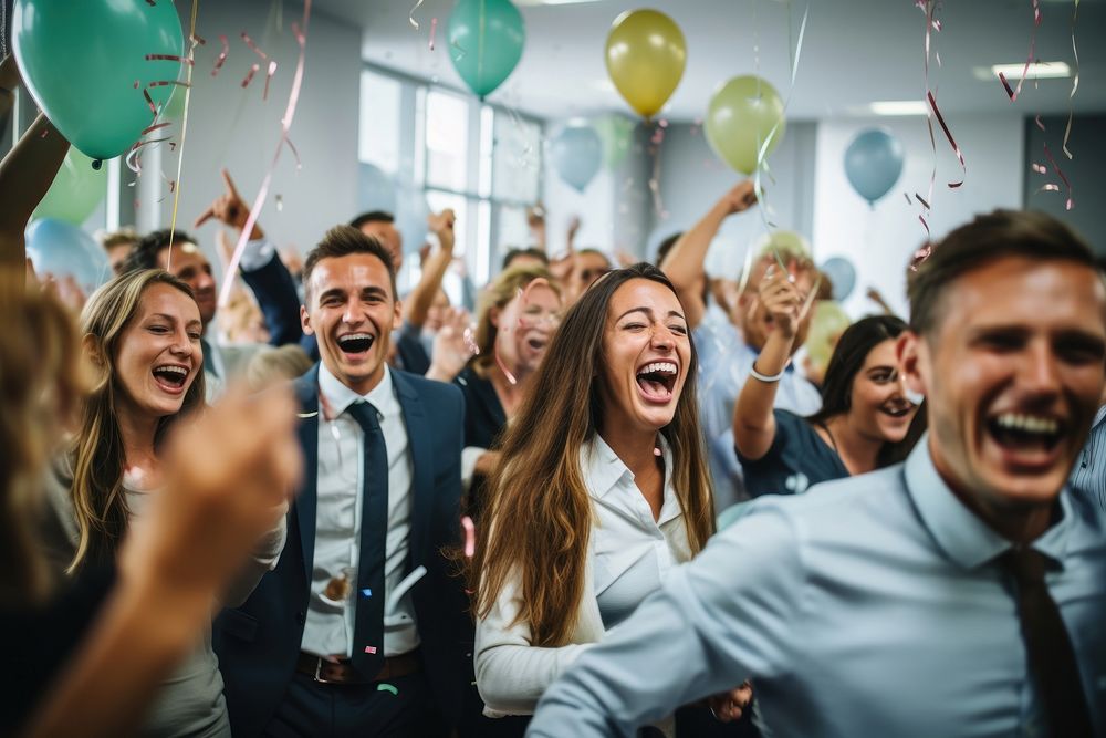 Celebration laughing balloon adult. AI | Free Photo - rawpixel