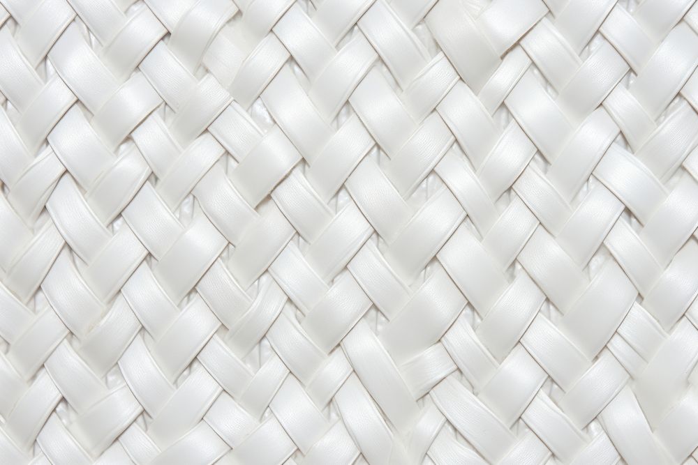 White rattan texture backgrounds repetition flooring. AI generated Image by rawpixel.