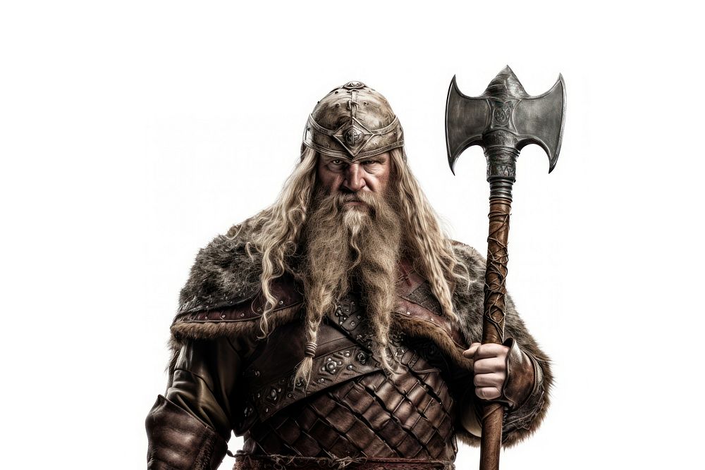 Viking fat costume weapon adult. AI generated Image by rawpixel.