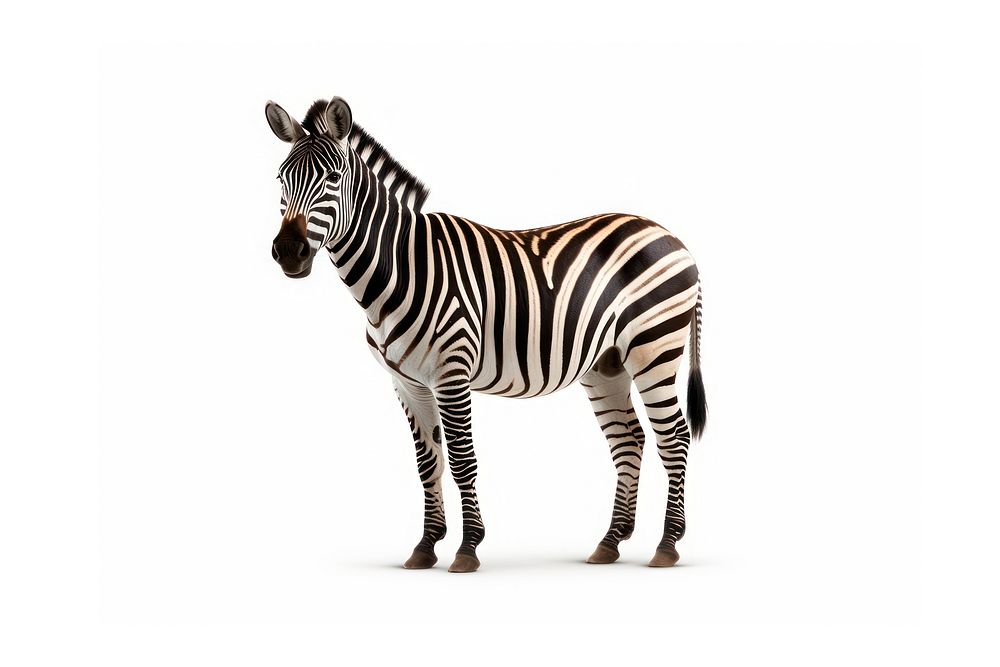 Zebra wildlife animal mammal. AI generated Image by rawpixel.