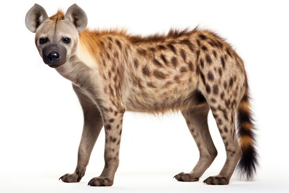 Hyena wildlife mammal animal. AI generated Image by rawpixel.