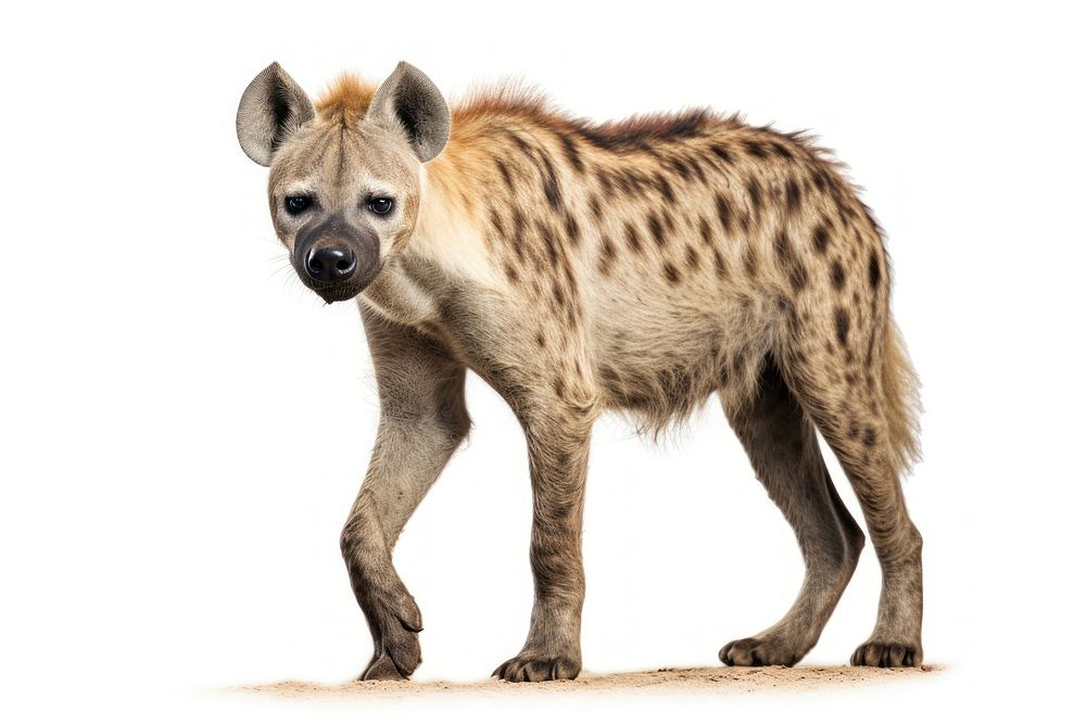 Hyena wildlife mammal animal. AI generated Image by rawpixel.