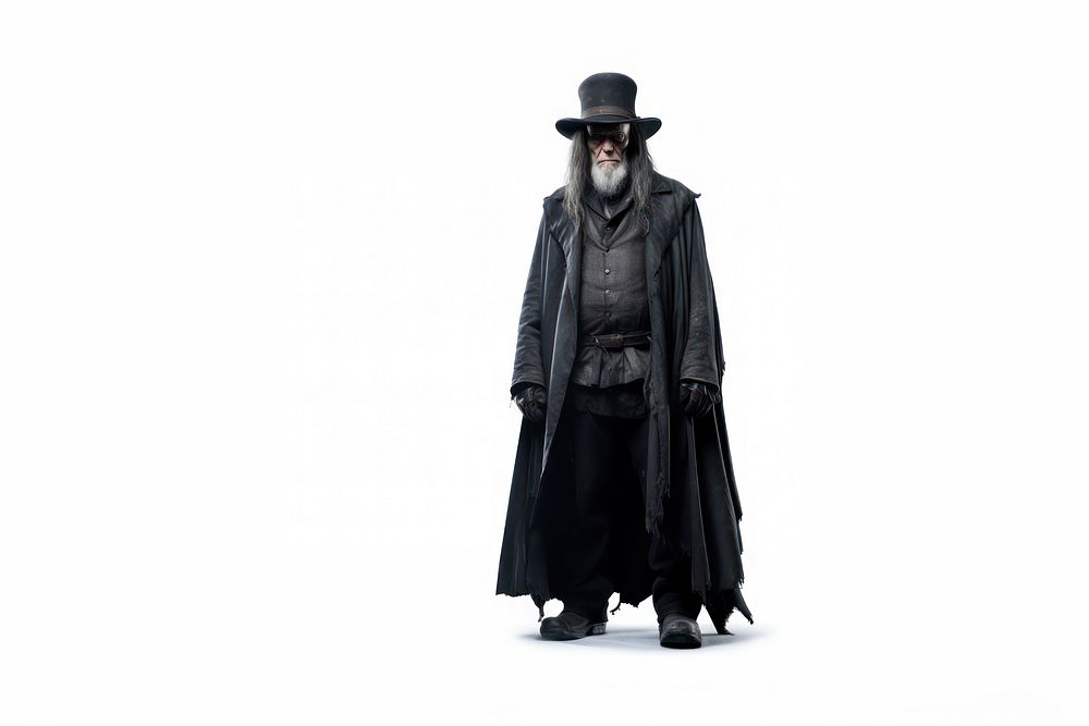 Old undertaker overcoat costume fashion. AI generated Image by rawpixel.