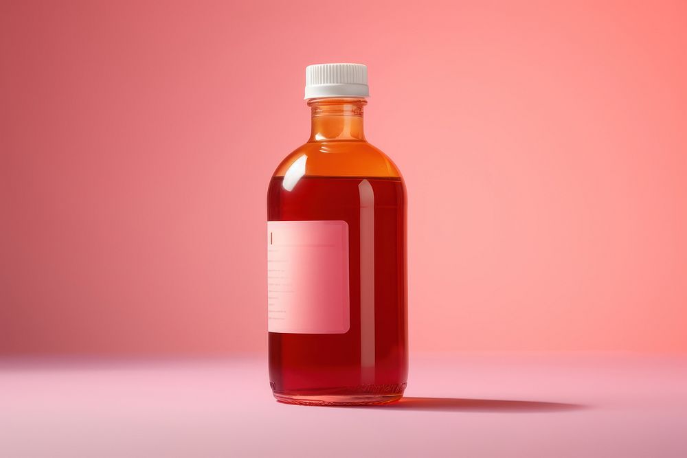 Syrup photo cough bottle. AI generated Image by rawpixel.