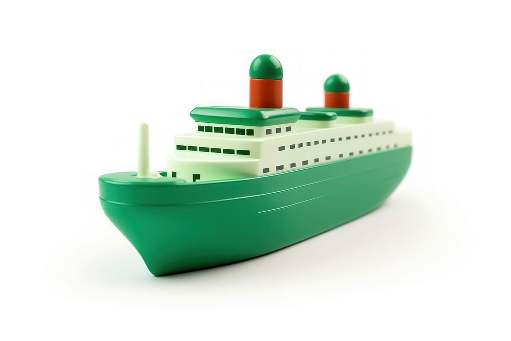 Ship watercraft vehicle green. AI generated Image by rawpixel.