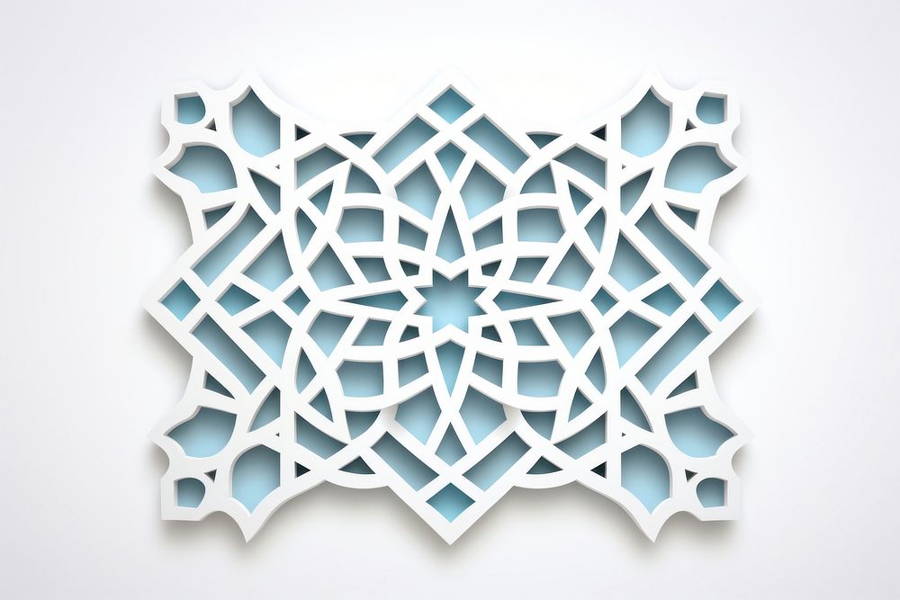 Vector pattern white art. AI generated Image by rawpixel.