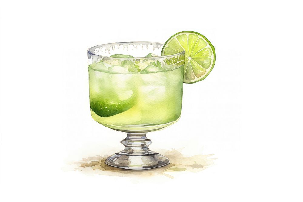 Margarita cocktail mojito drink fruit. AI generated Image by rawpixel.