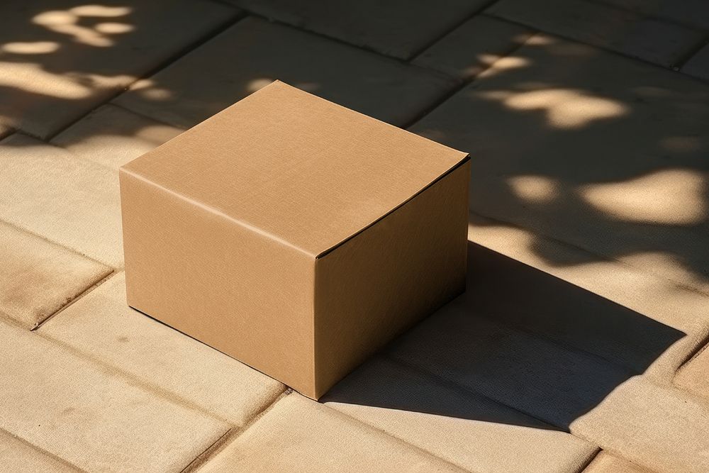 Cardboard box, packaging design