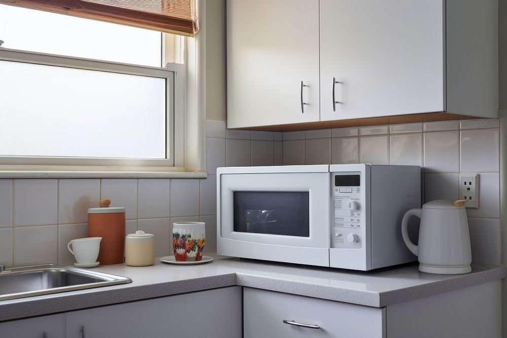 Microwave microwave kitchen appliance. AI generated Image by rawpixel.