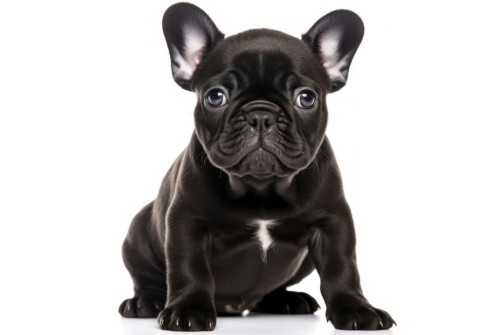 Bulldog animal mammal black. AI | Free Photo - rawpixel
