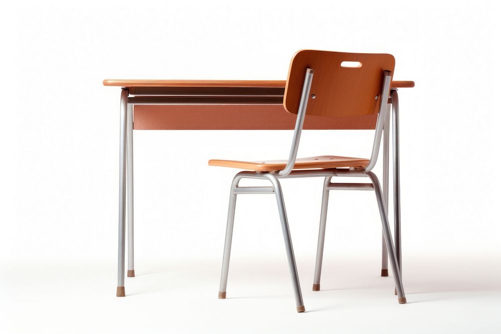 Classroom desk furniture chair. AI generated Image by rawpixel.