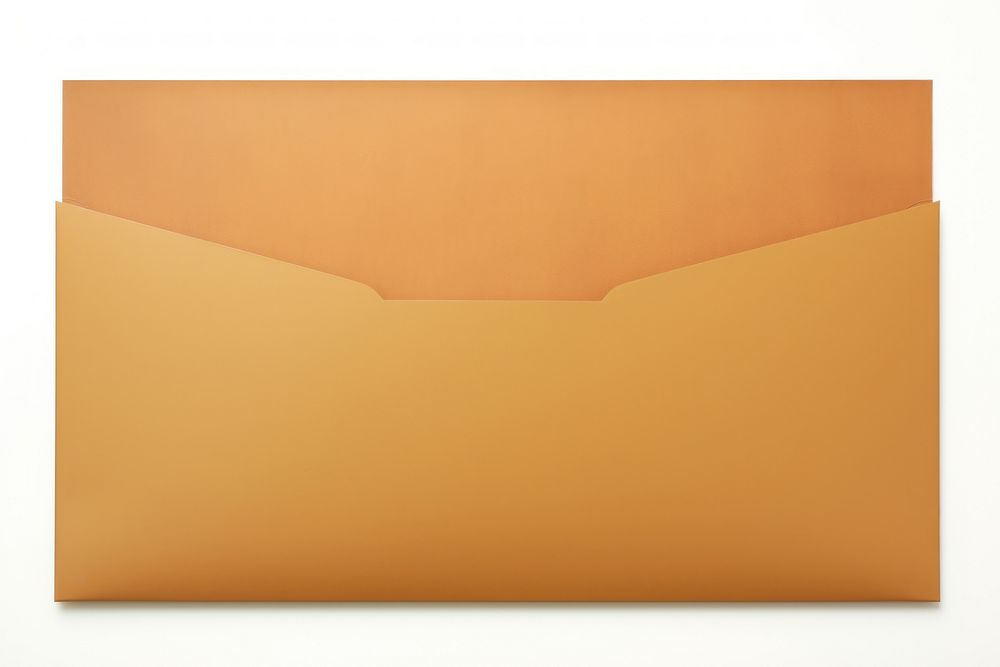 Paper folder envelope white background simplicity. AI generated Image by rawpixel.