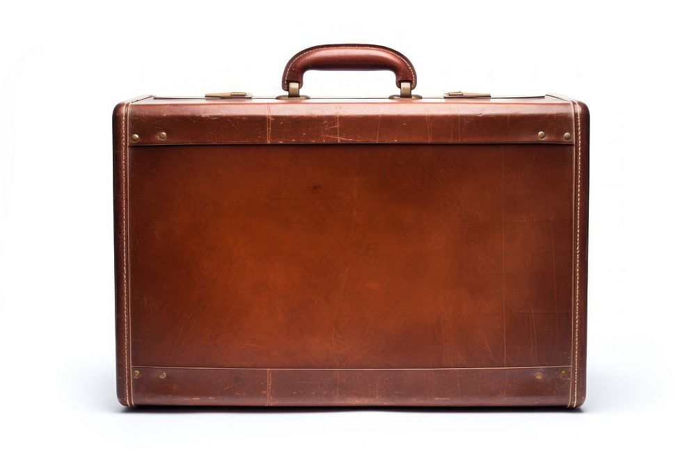 Briefcase briefcase handbag brown. AI generated Image by rawpixel.