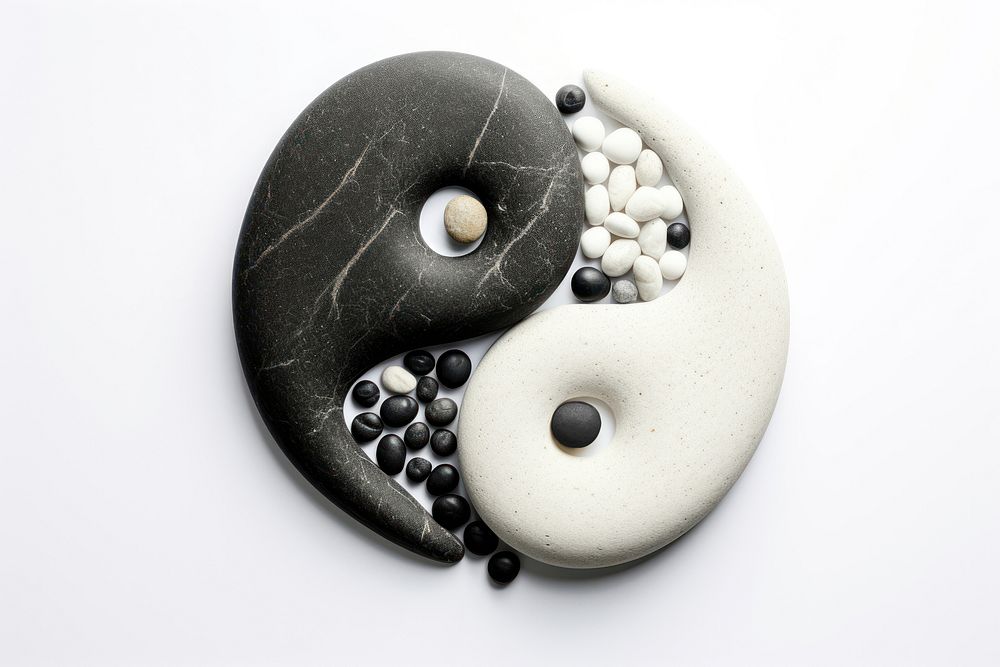 Yin yang jewelry bead accessories. AI generated Image by rawpixel.