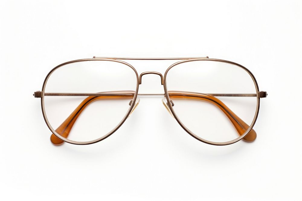 Glasses white background accessories simplicity. 