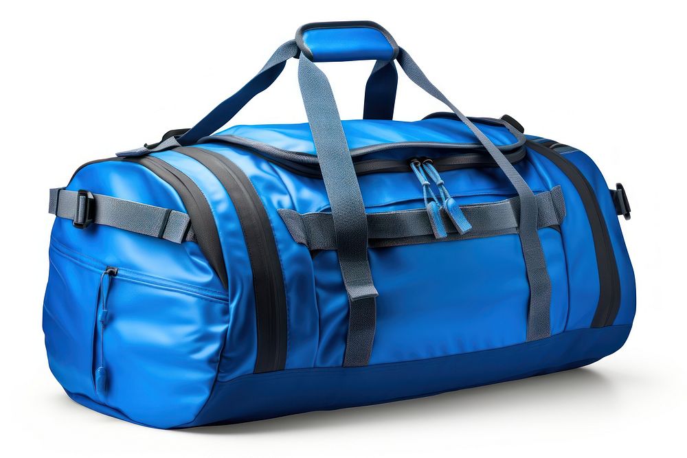 Sport bag luggage handbag blue. 