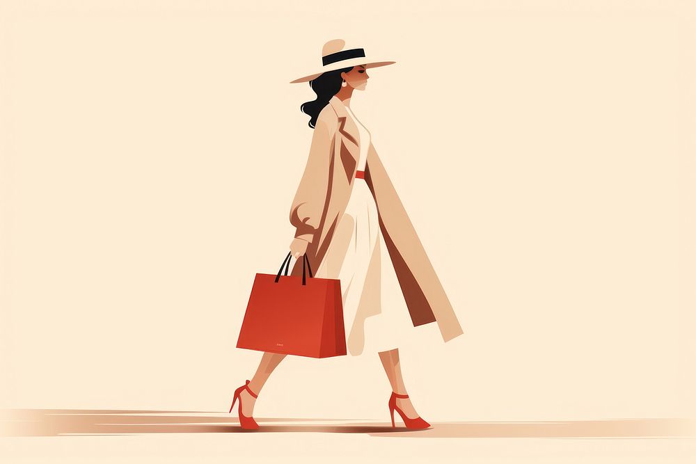 Bag footwear shopping handbag. AI Free Photo Illustration rawpixel