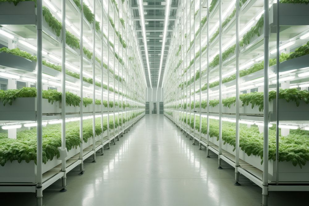 Plant vertical farms gardening nature plant. AI generated Image by rawpixel.