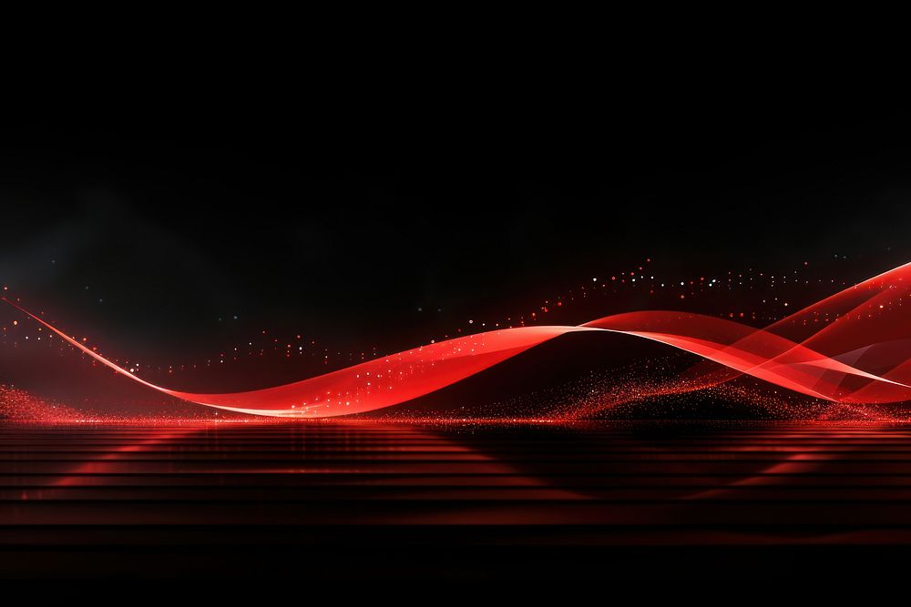 Technology digital wave backgrounds technology light. AI generated Image by rawpixel.