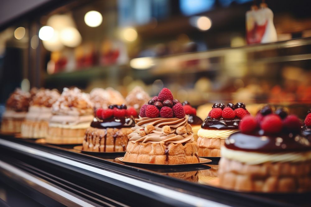 Dessert bakery pastry food. AI generated Image by rawpixel.