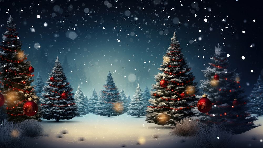 image of christmas festival, background. AI generated Image by rawpixel. 