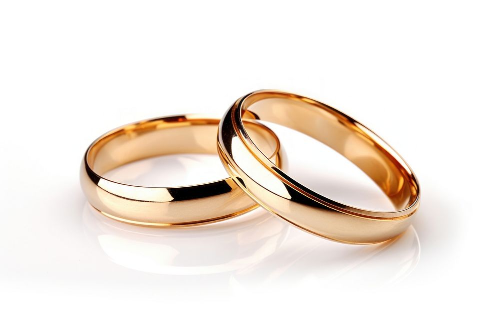 Wedding rings jewelry gold togetherness. AI generated Image by rawpixel.