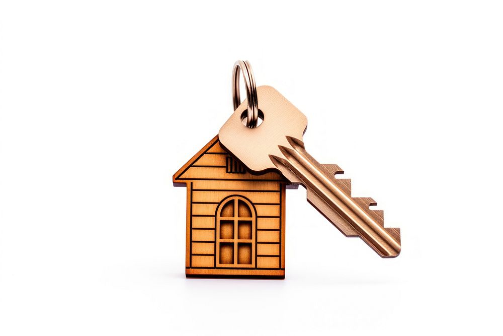 Key keychain home architecture. AI generated Image by rawpixel.