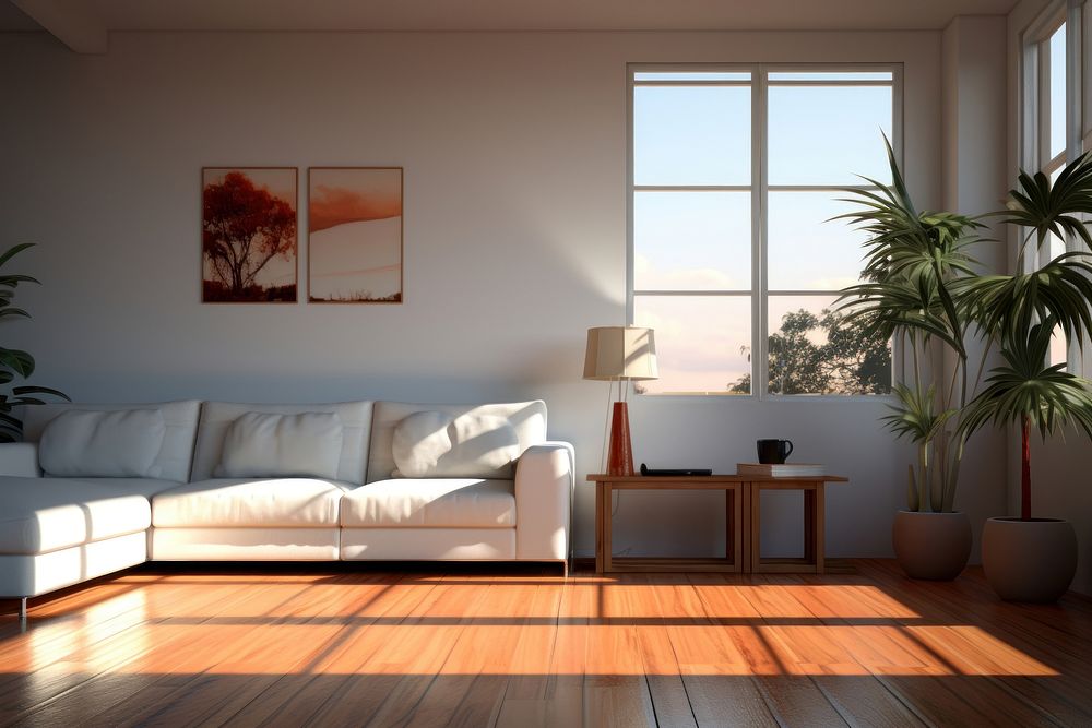 Living room architecture furniture hardwood